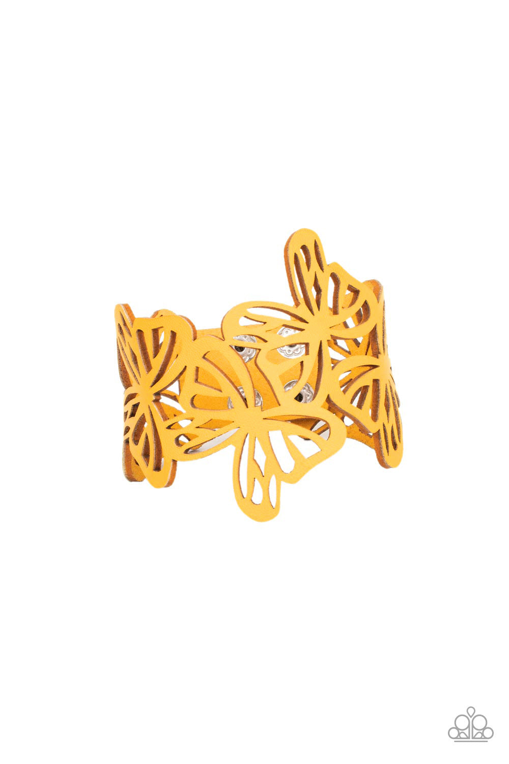 Butterfly Breeze - Yellow Urban Bracelet