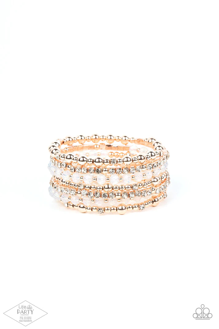 ICE Knowing You - Rose Gold Coil Bracelet (LOP)