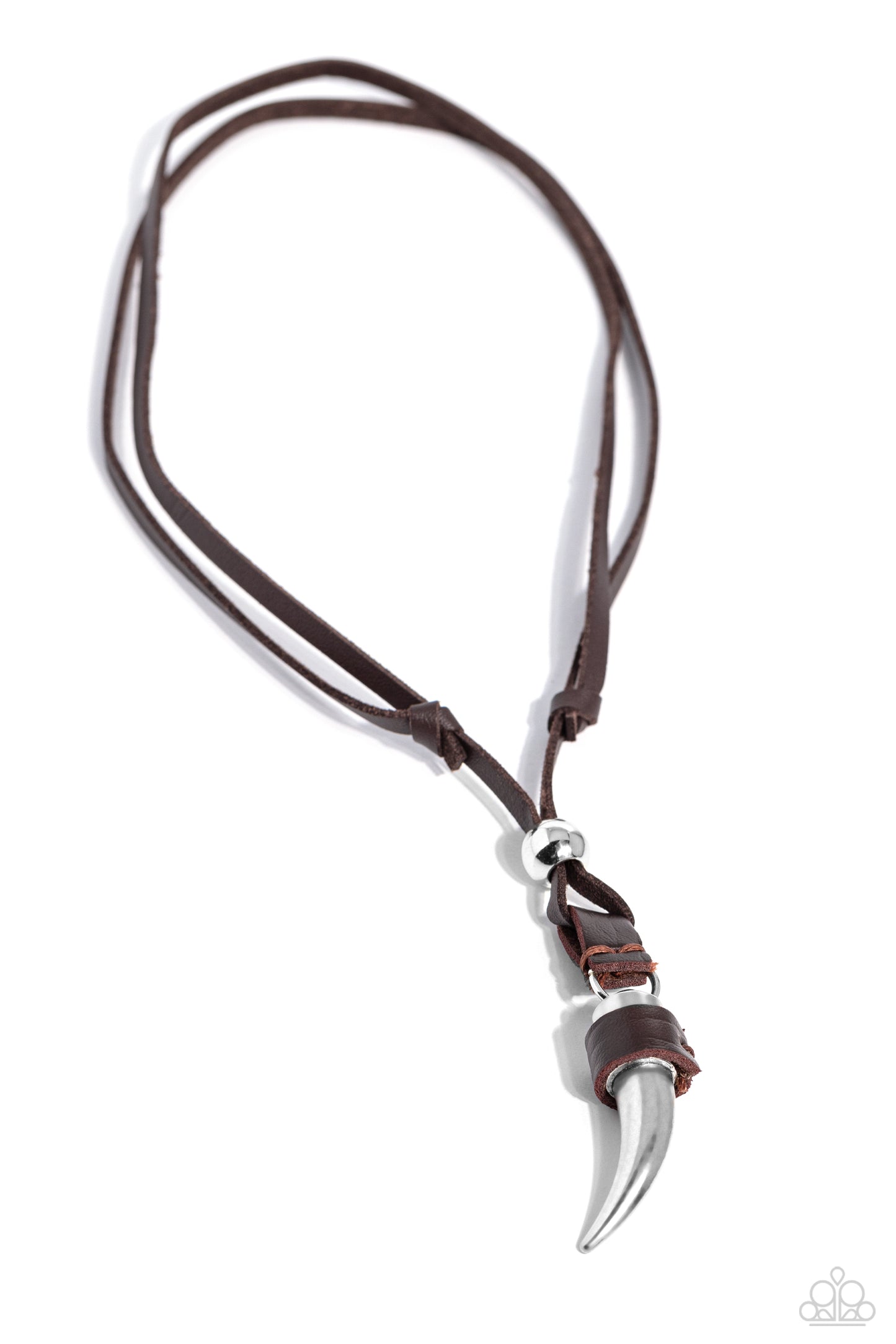 Show Your Claws - Brown Urban Necklace