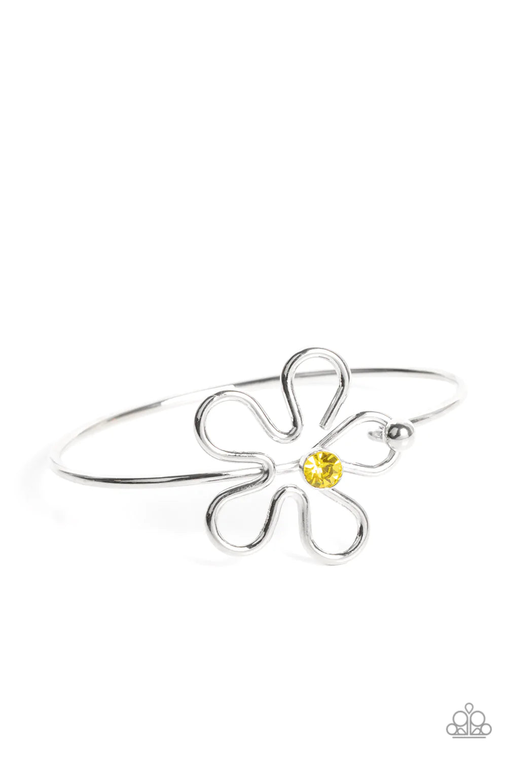 Floral Innovation - Yellow Bracelet