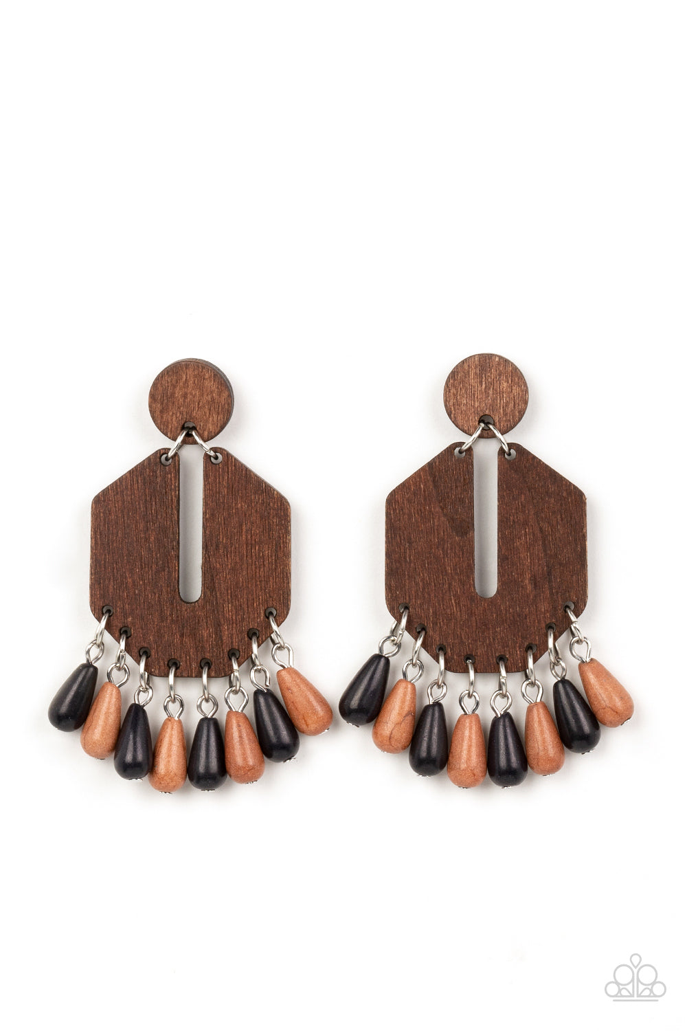 Western Retreat - Multi Wood Earring