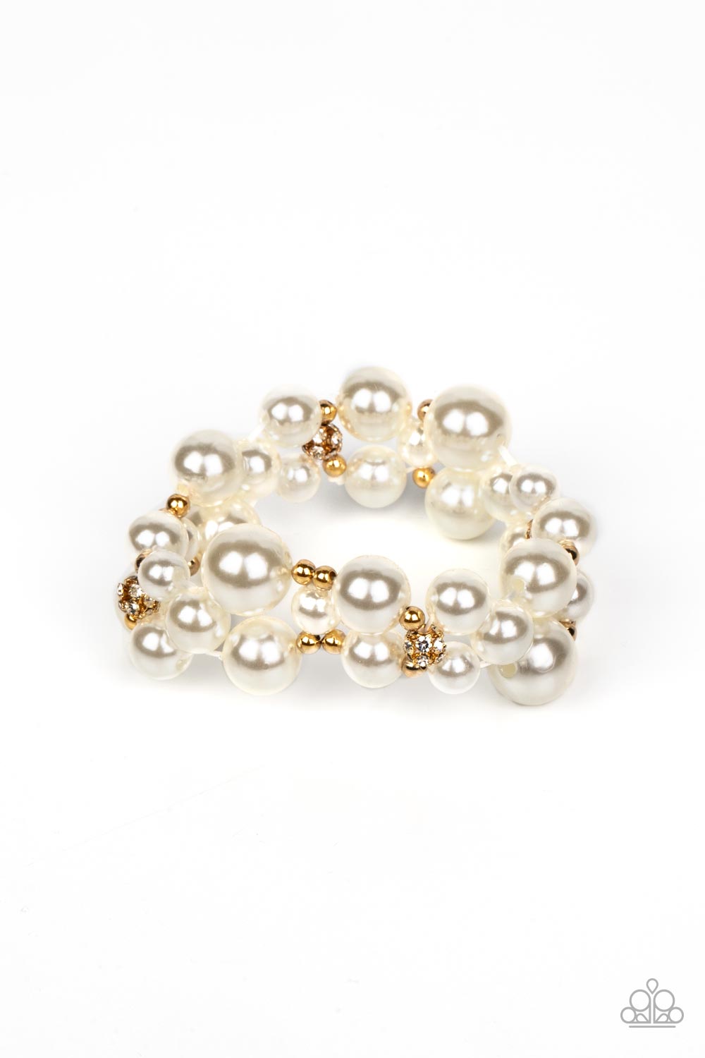 Her Serene Highness - Gold Pearl Bracelet