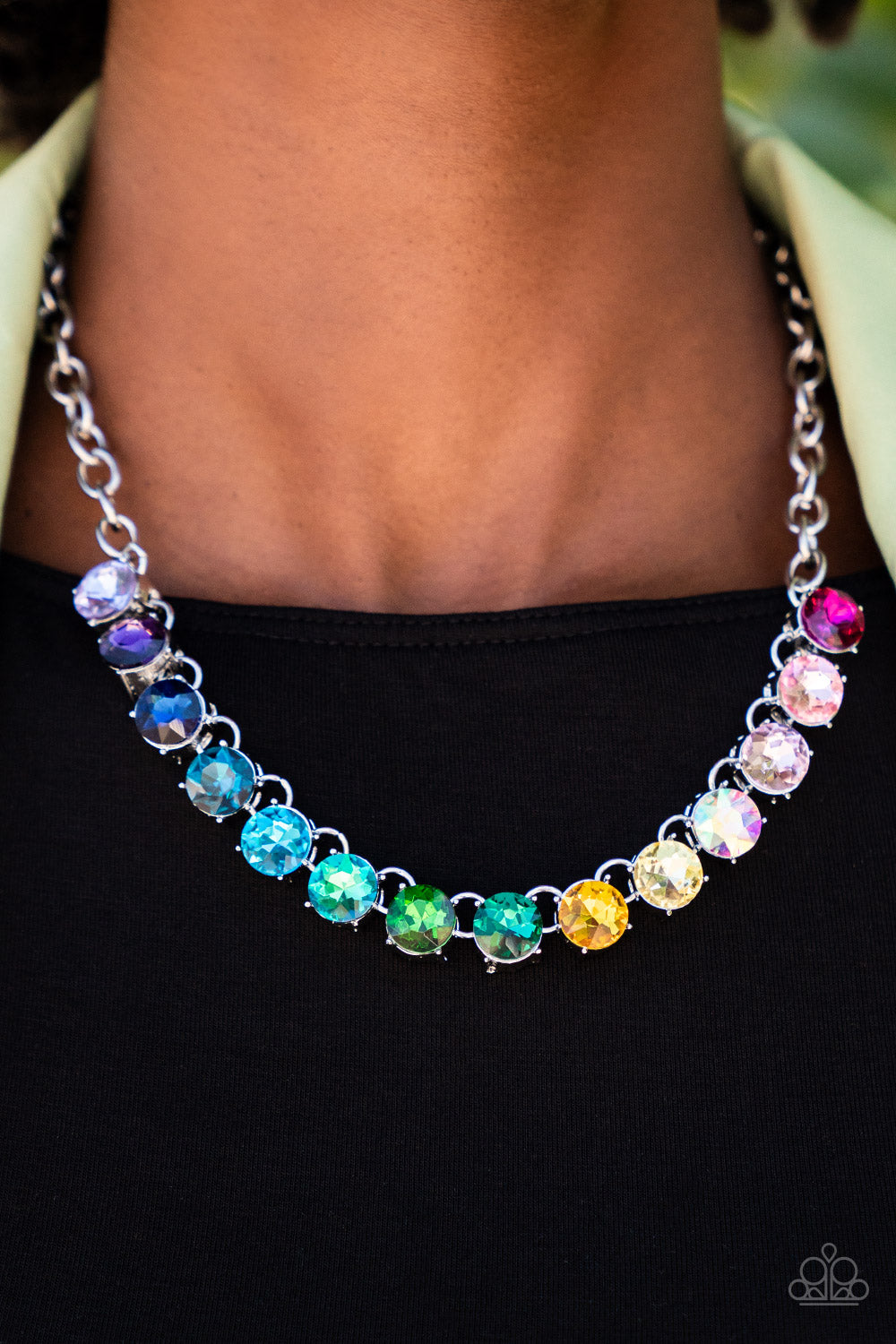 Rainbow Resplendence - Multi Necklace (LOP)