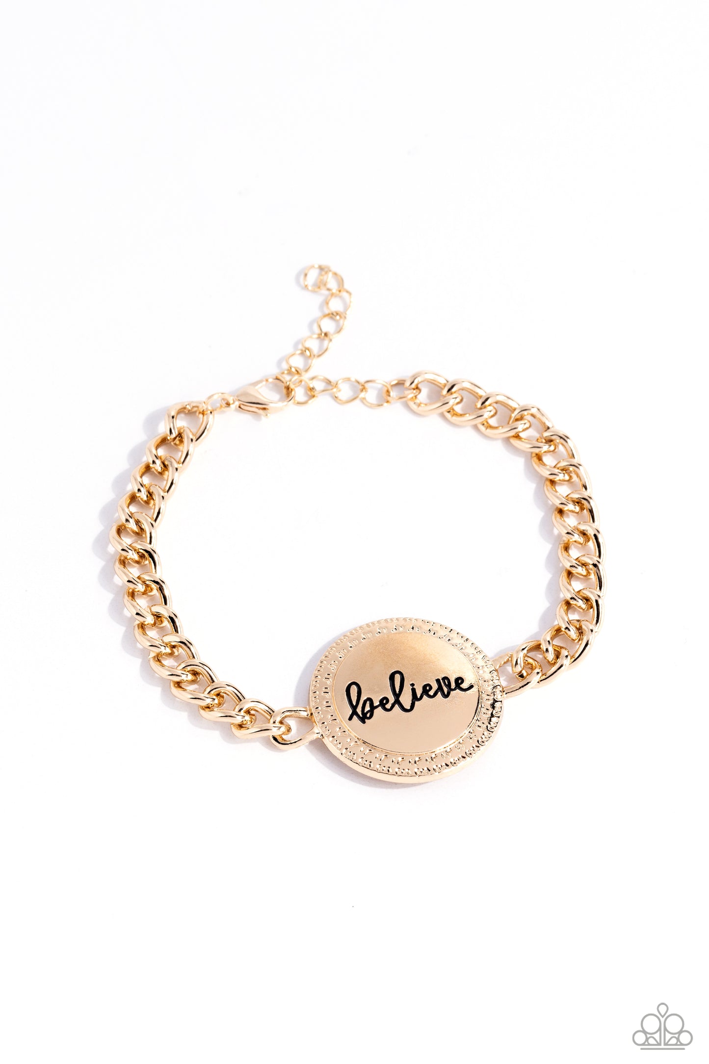 Hope and Faith - Gold Bracelet (Inspirational)