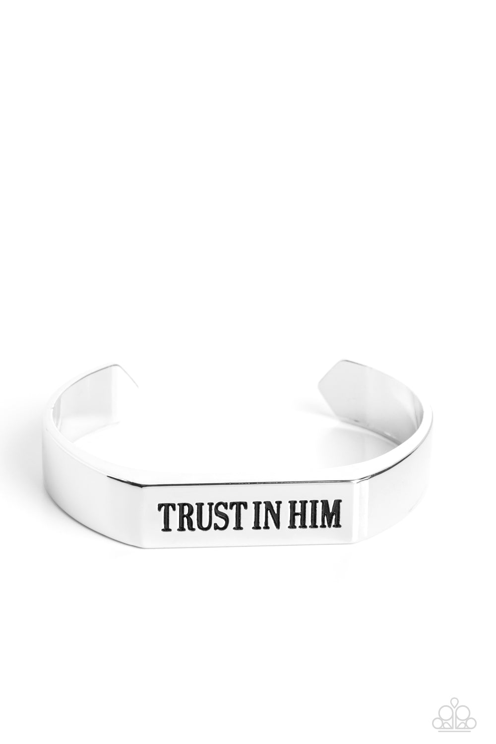 Trusting Trinket - Silver Mens Bracelet (Inspirational)