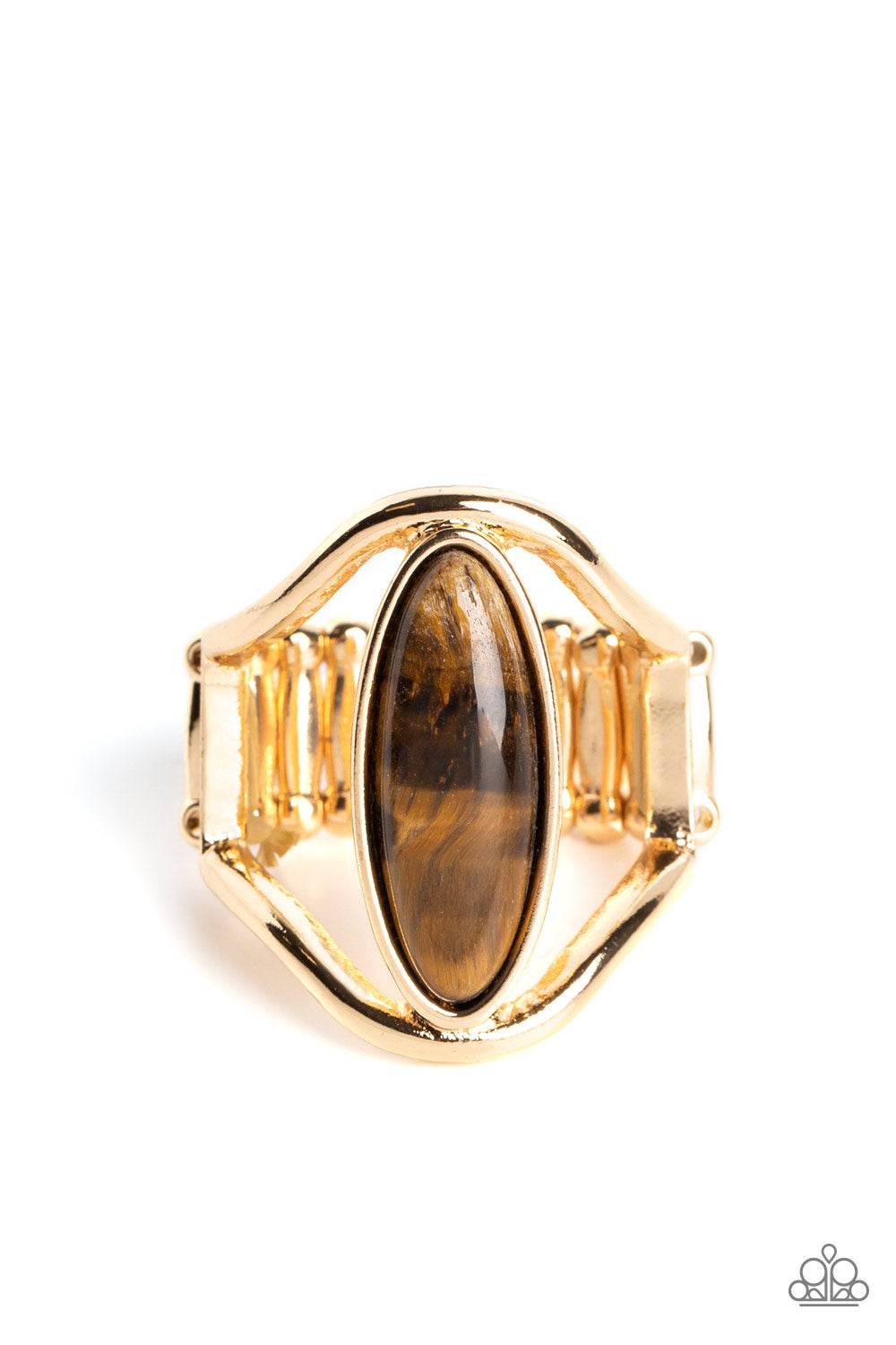 Spartan Stone - Brown Ring 0186