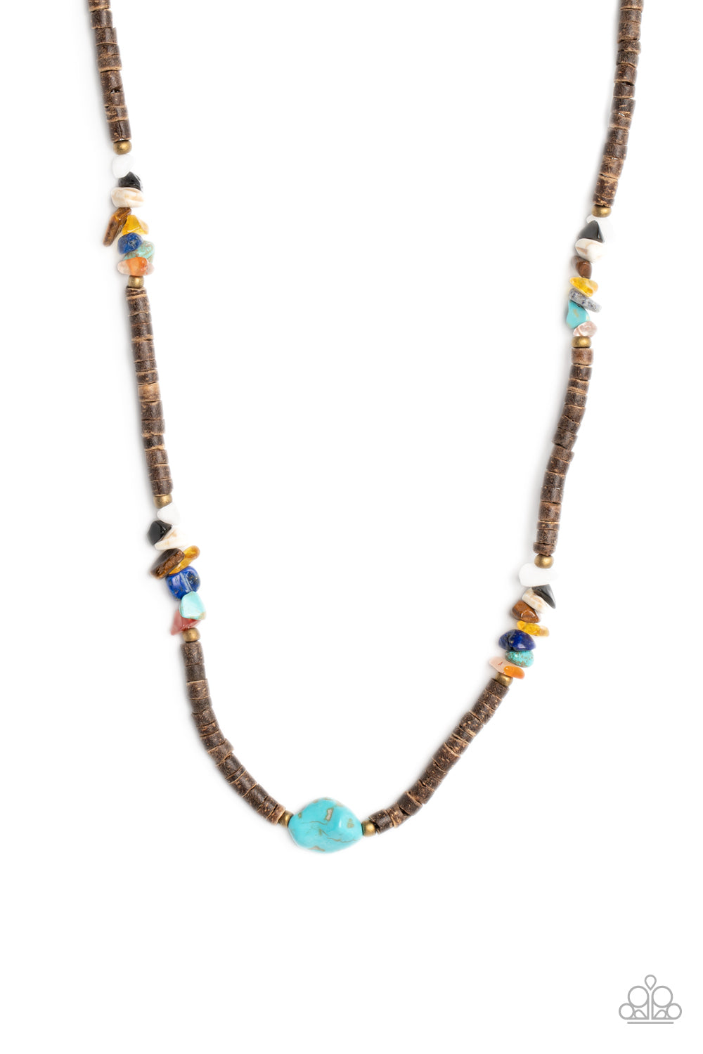 Stony Survivor - Multi Urban Necklace