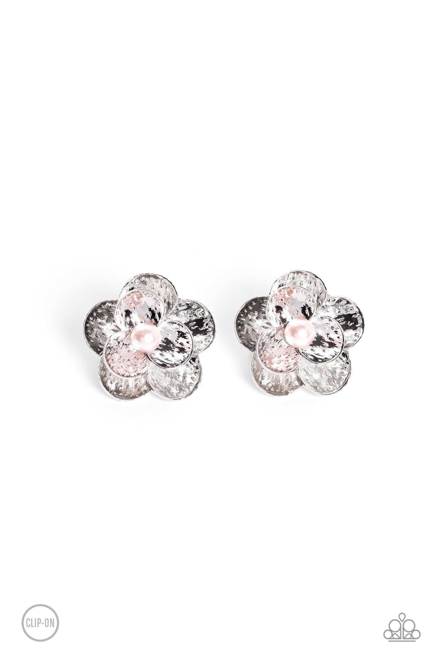Miami Magic - Pink Clip On Earring