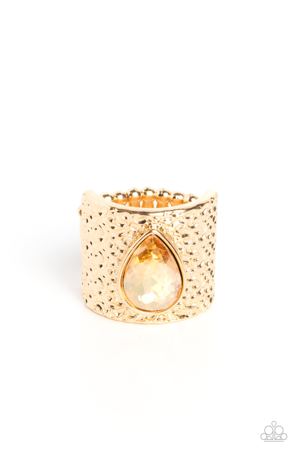 Singed Shape - Gold Ring 0050