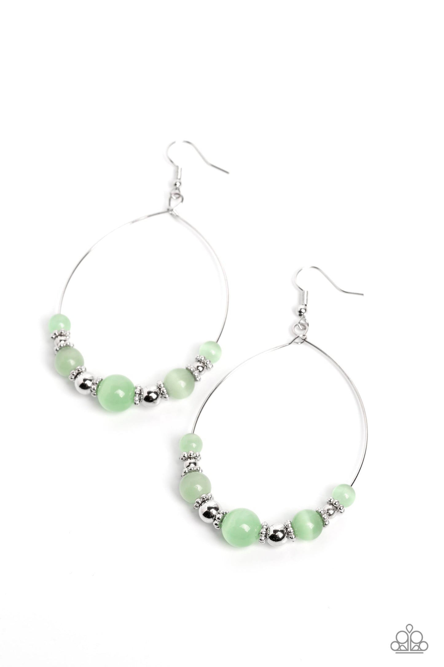 Cats Eye Charisma - Green Earring