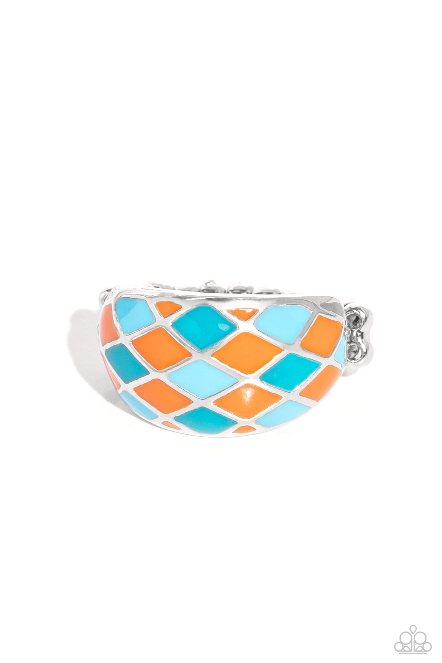 Patchwork Party - Orange Ring 0197