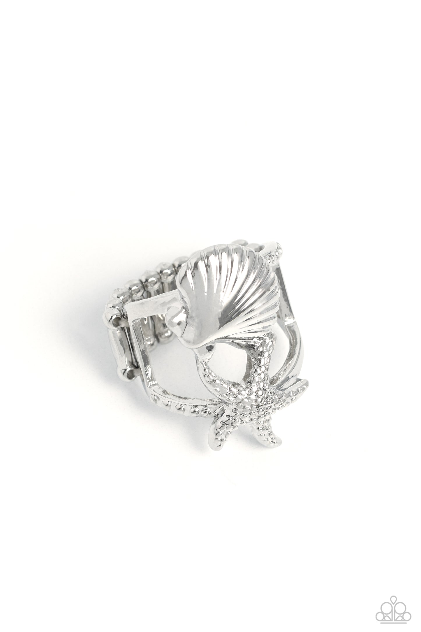 Seashell Showcase - Silver Ring 0170