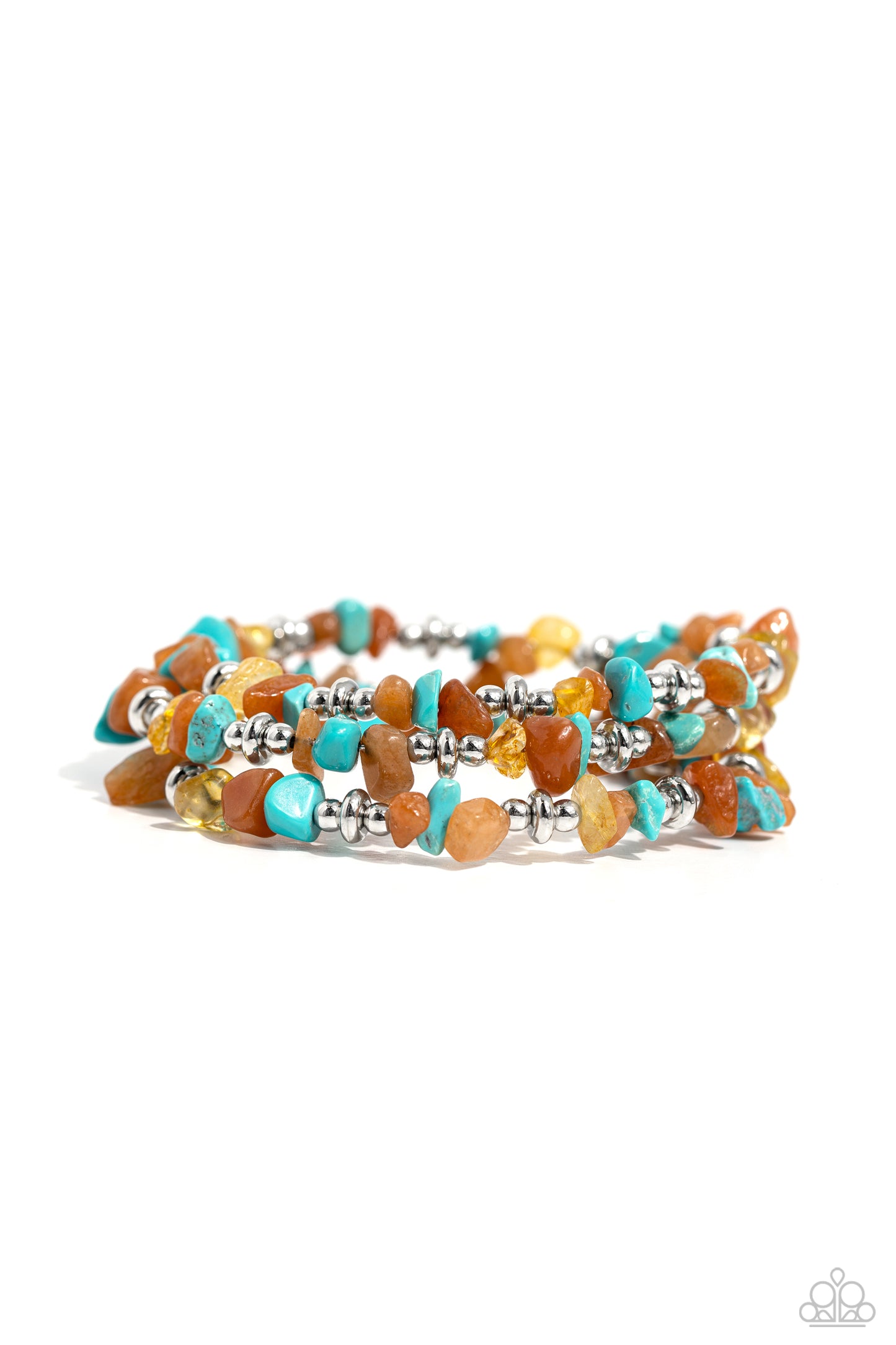"Convention Exclusive" Stacking Stones - Orange Bracelet