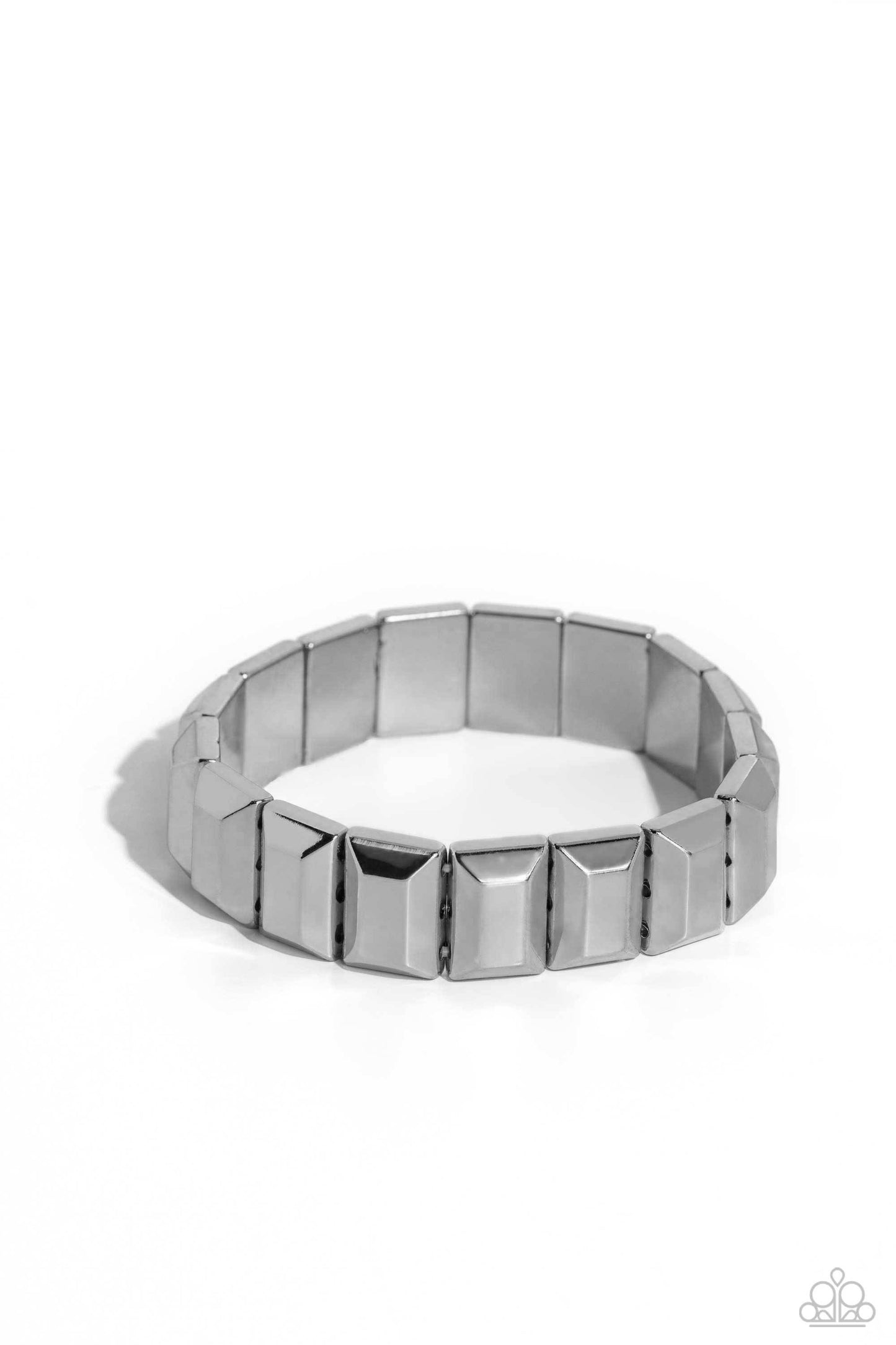 Chunky Champion - Silver Mens Bracelet