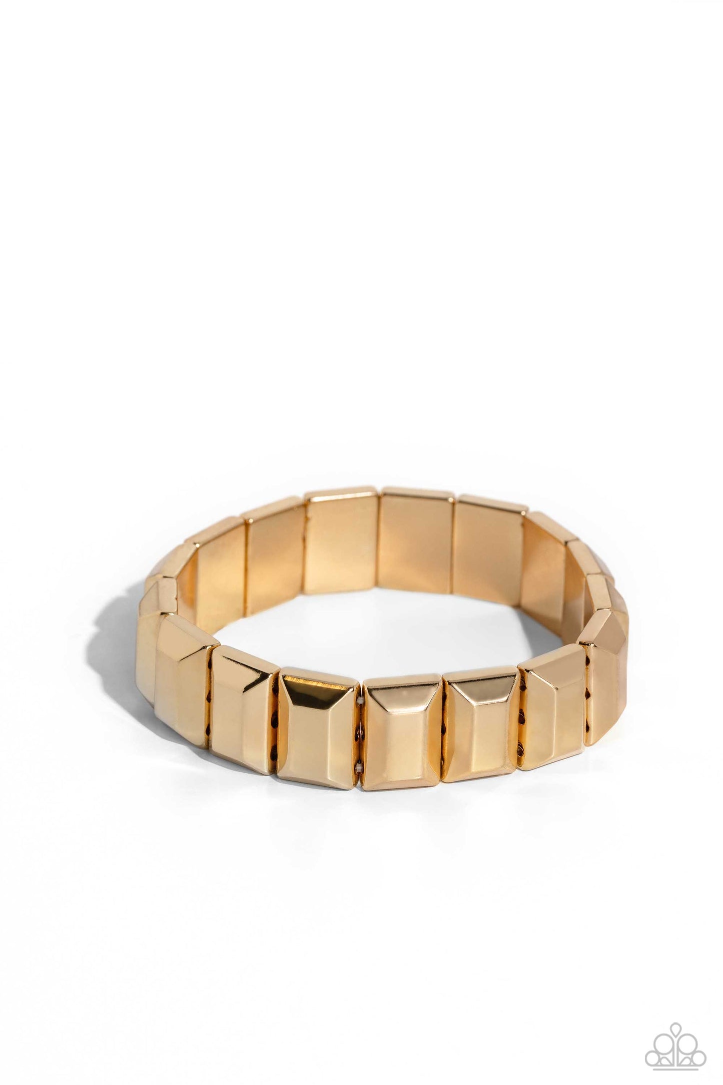 Chunky Champion - Gold Mens Bracelet
