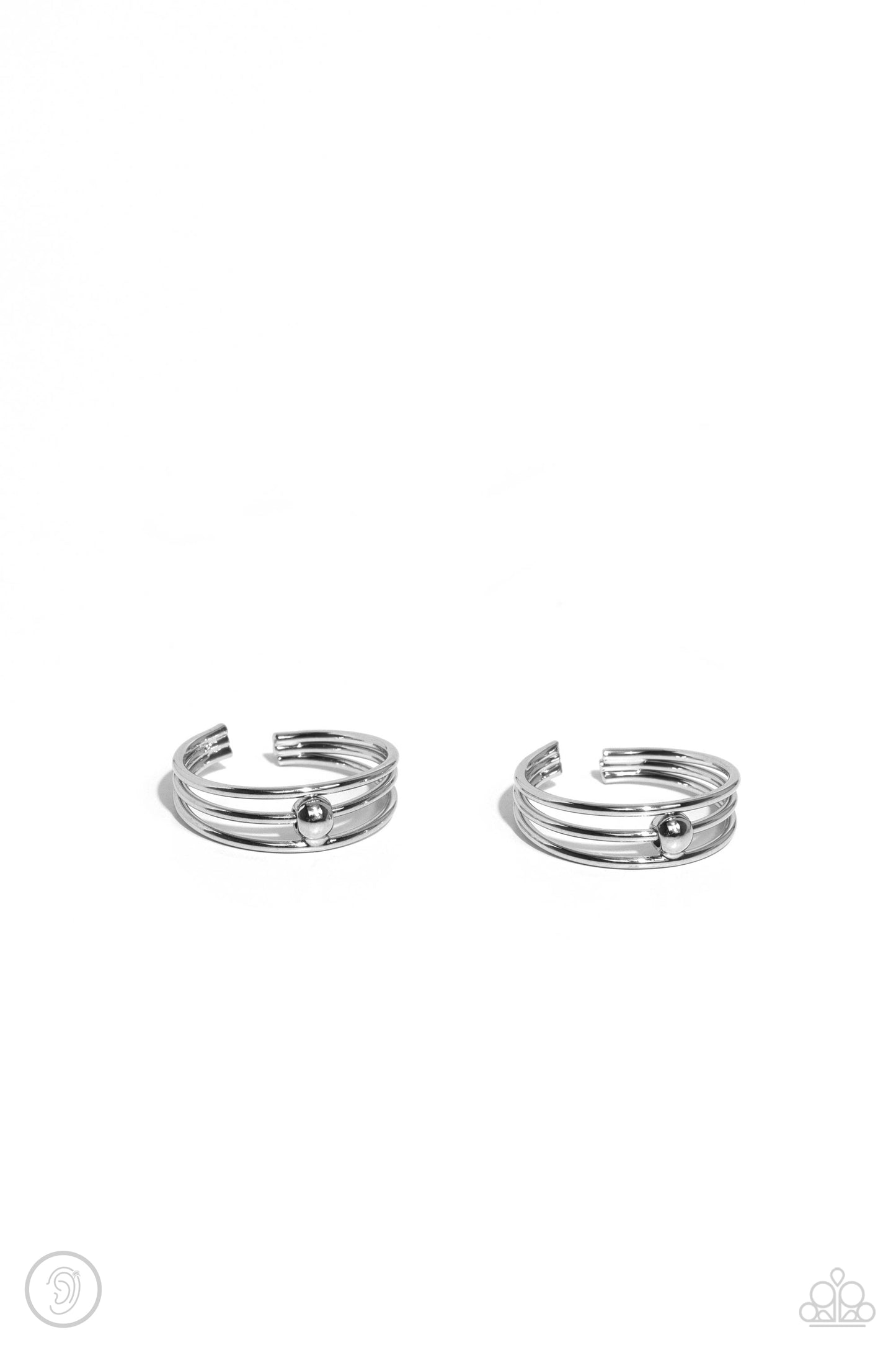 Stud Story - Silver Cuff Earring