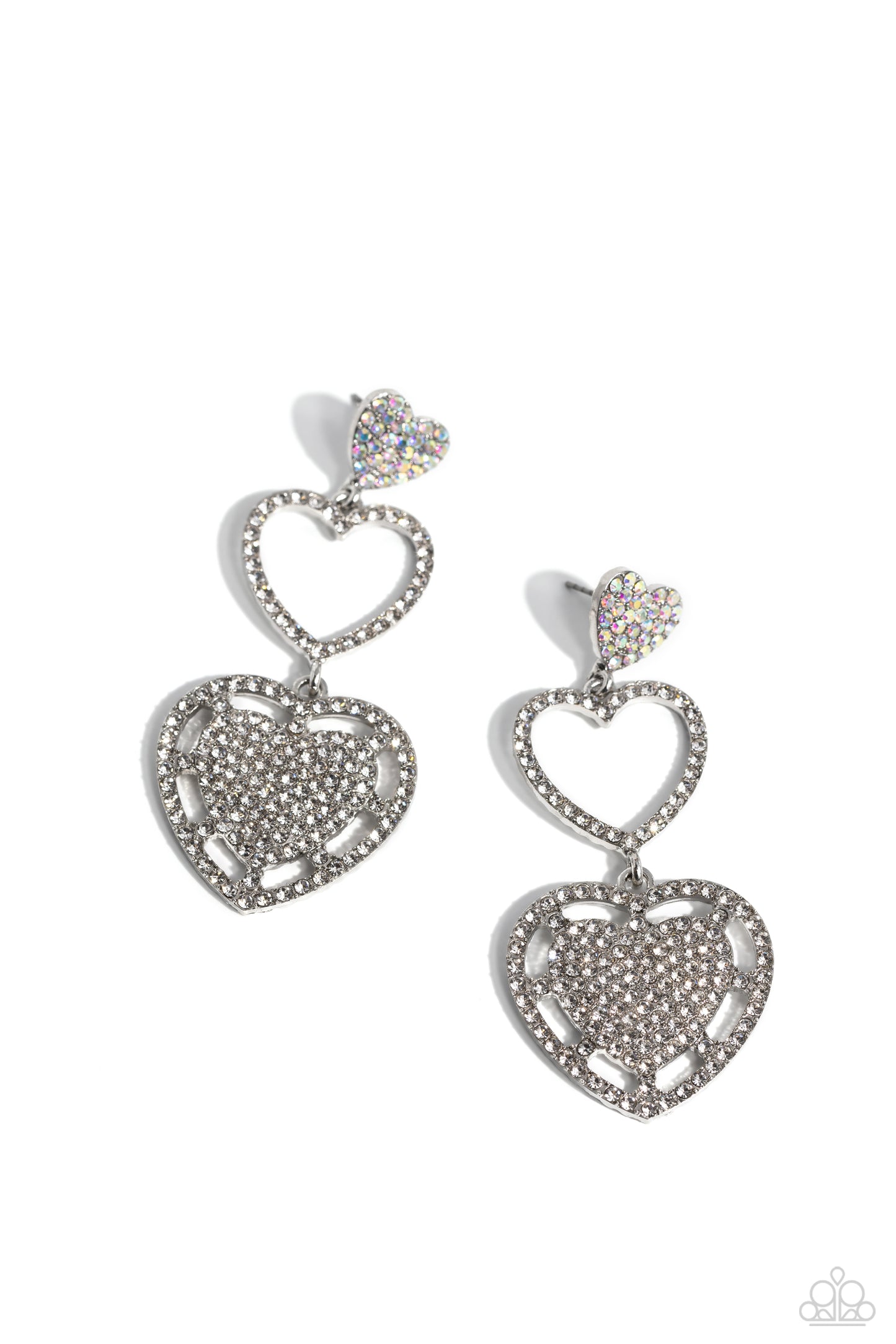 Couples Celebration - White Earring (Valentines)