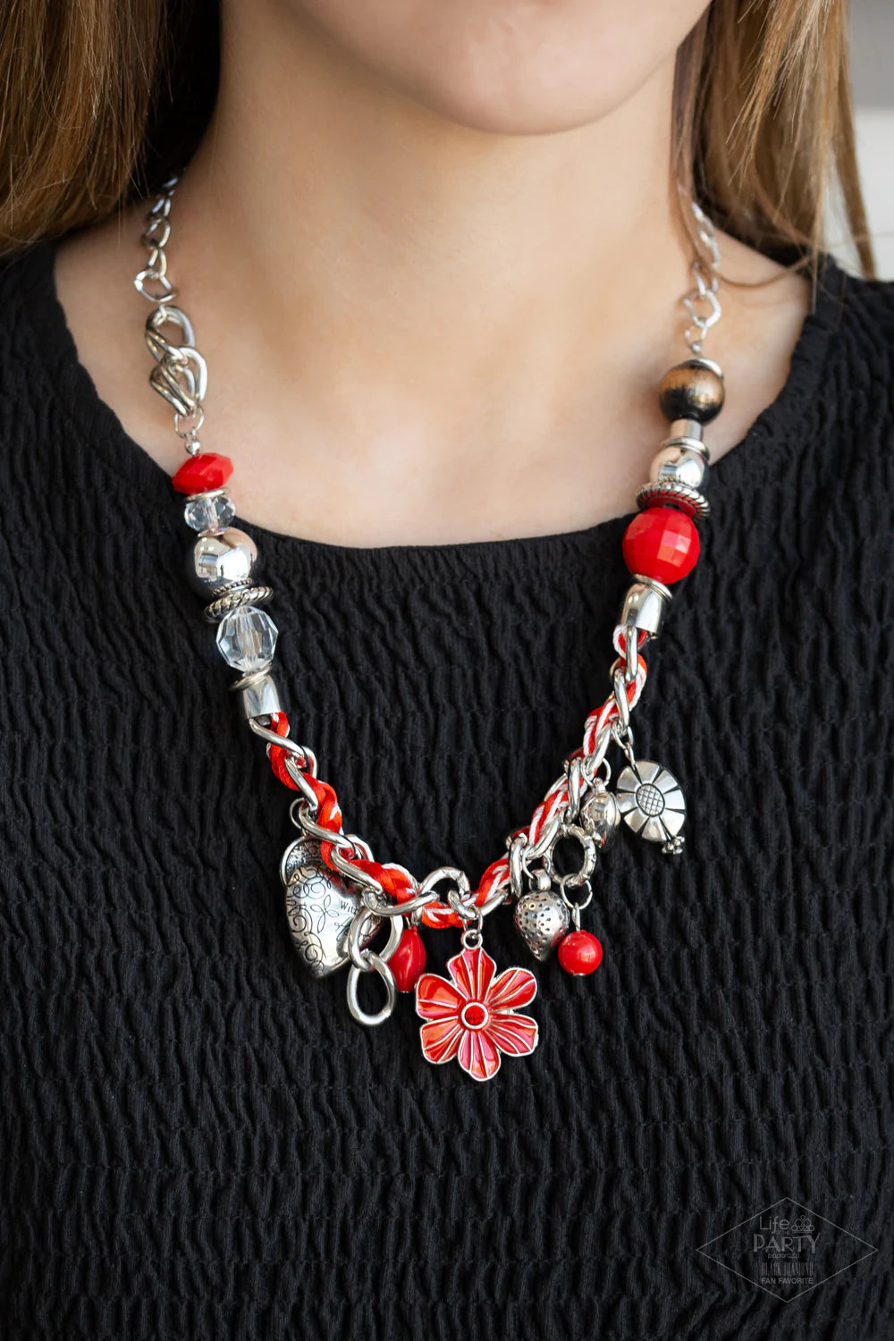 Charmed, I Am Sure - Red Necklace (LOP)