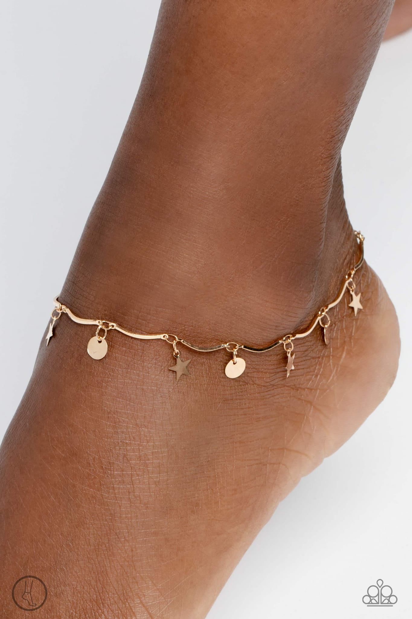 BEACH You To It - Gold Anklet