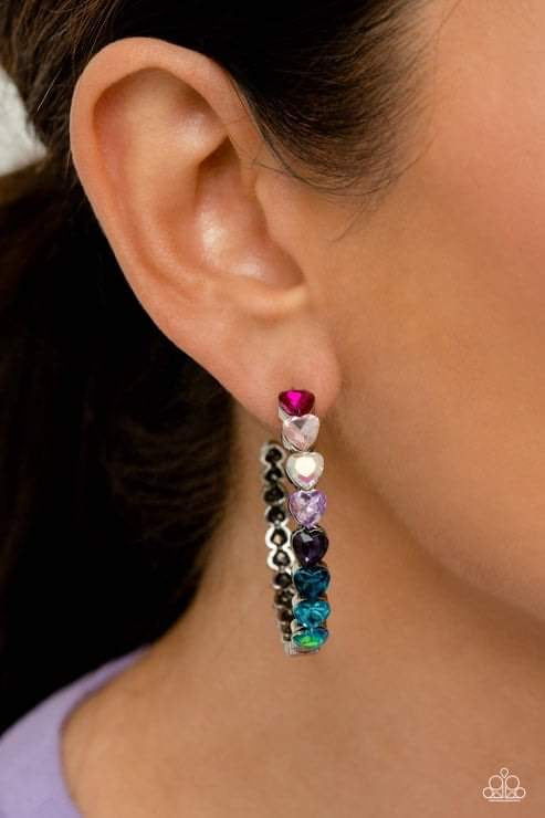 Hypnotic HeartAttack - Multi Hoop Earring (LOP)