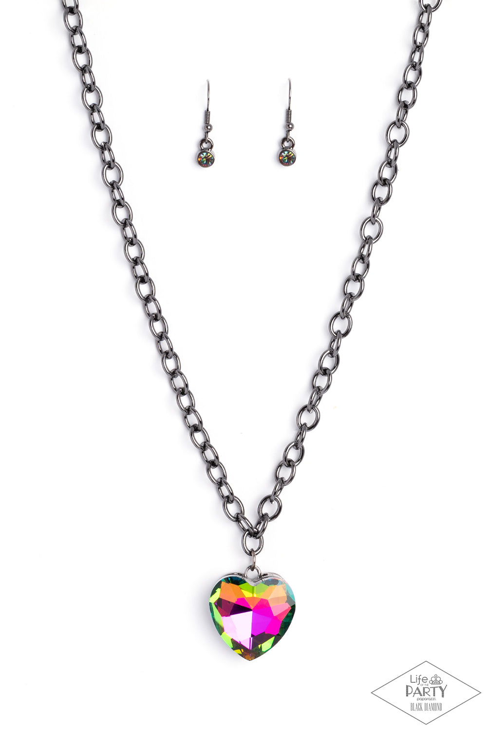 Flirtatiously Flashy - Multi Necklace (LOP)