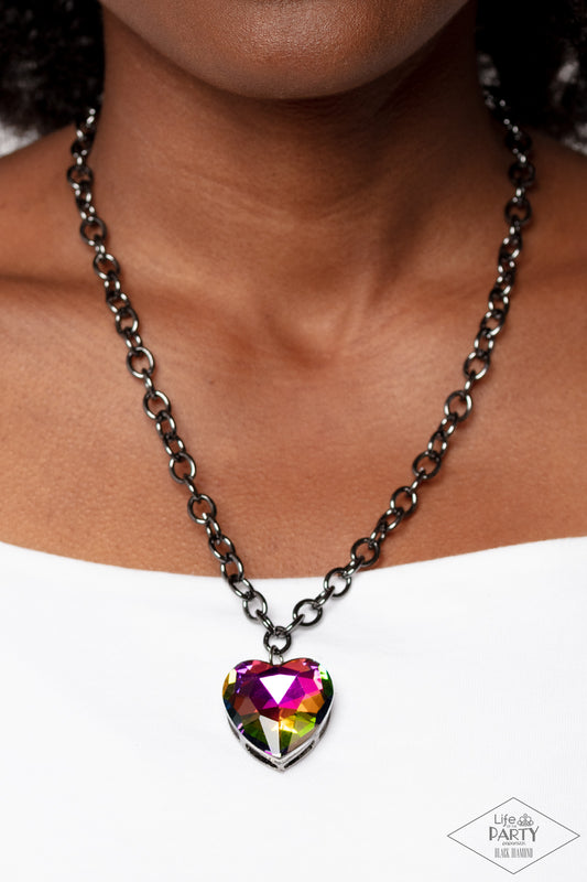 Flirtatiously Flashy - Multi Necklace (LOP)