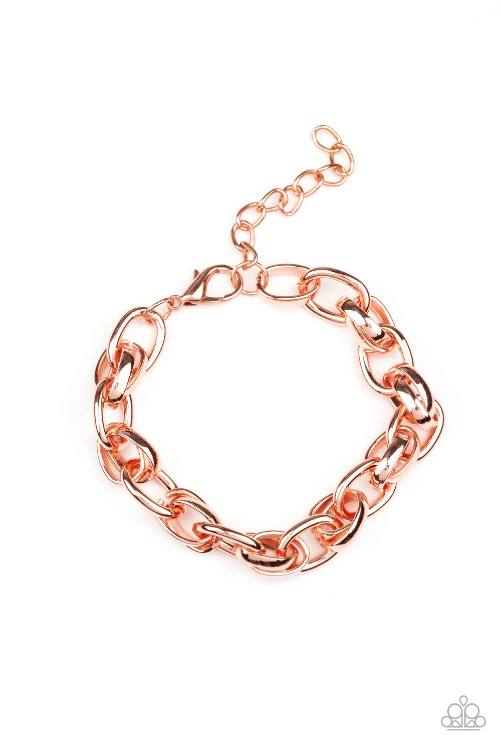 Rookie of the Year - Copper Mens Necklace and Bracelet Set