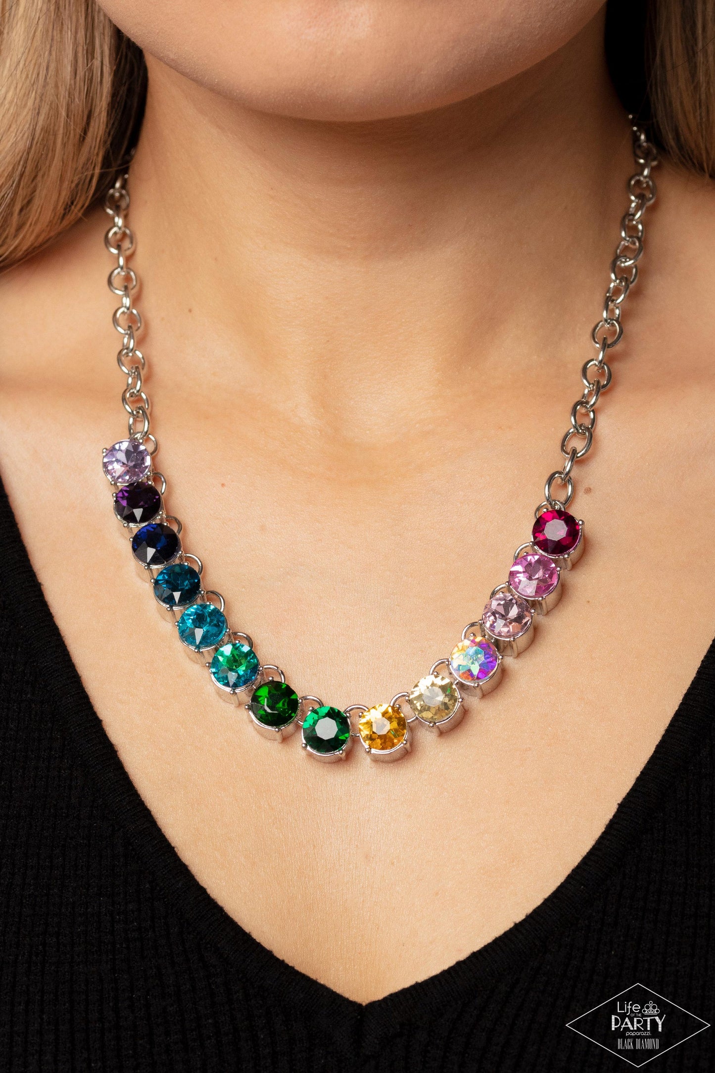 Rainbow Resplendence - Multi Necklace (LOP)