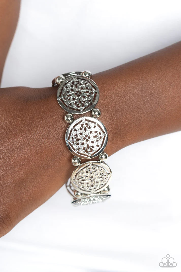 Filigree Fanfare - Silver Bracelet