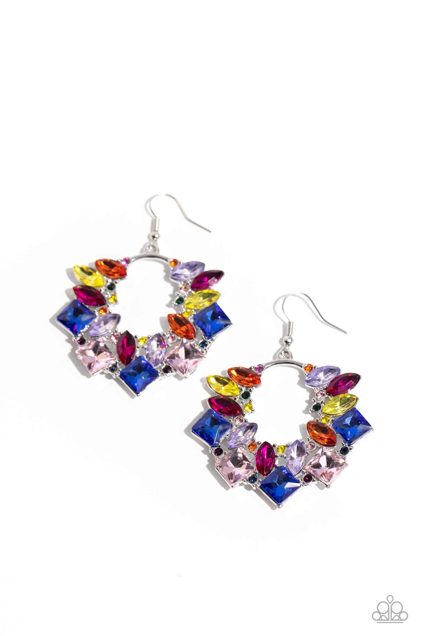 Wreathed in Watercolors - Multi Earring (LOP)