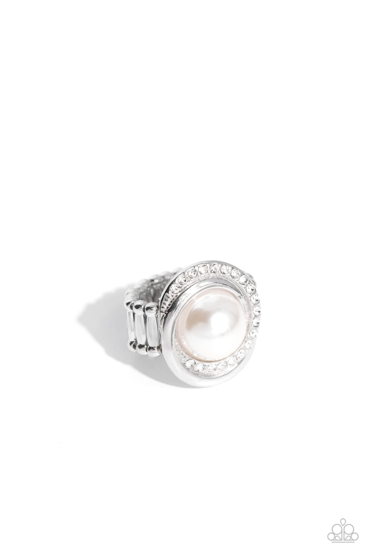 Folded Flair - White Ring 0125