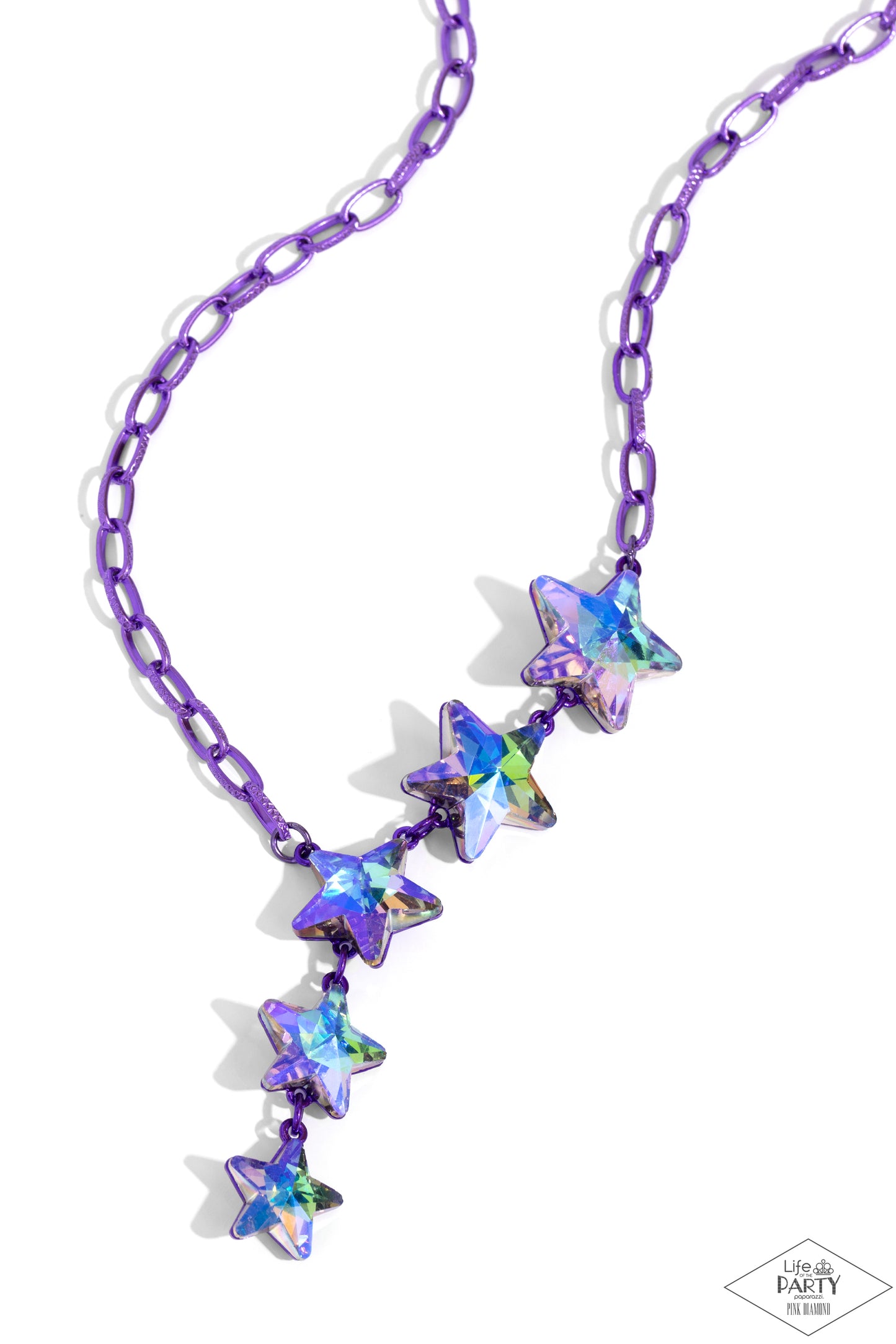 Star-Crossed Sparkle - Purple Necklace (LOP)