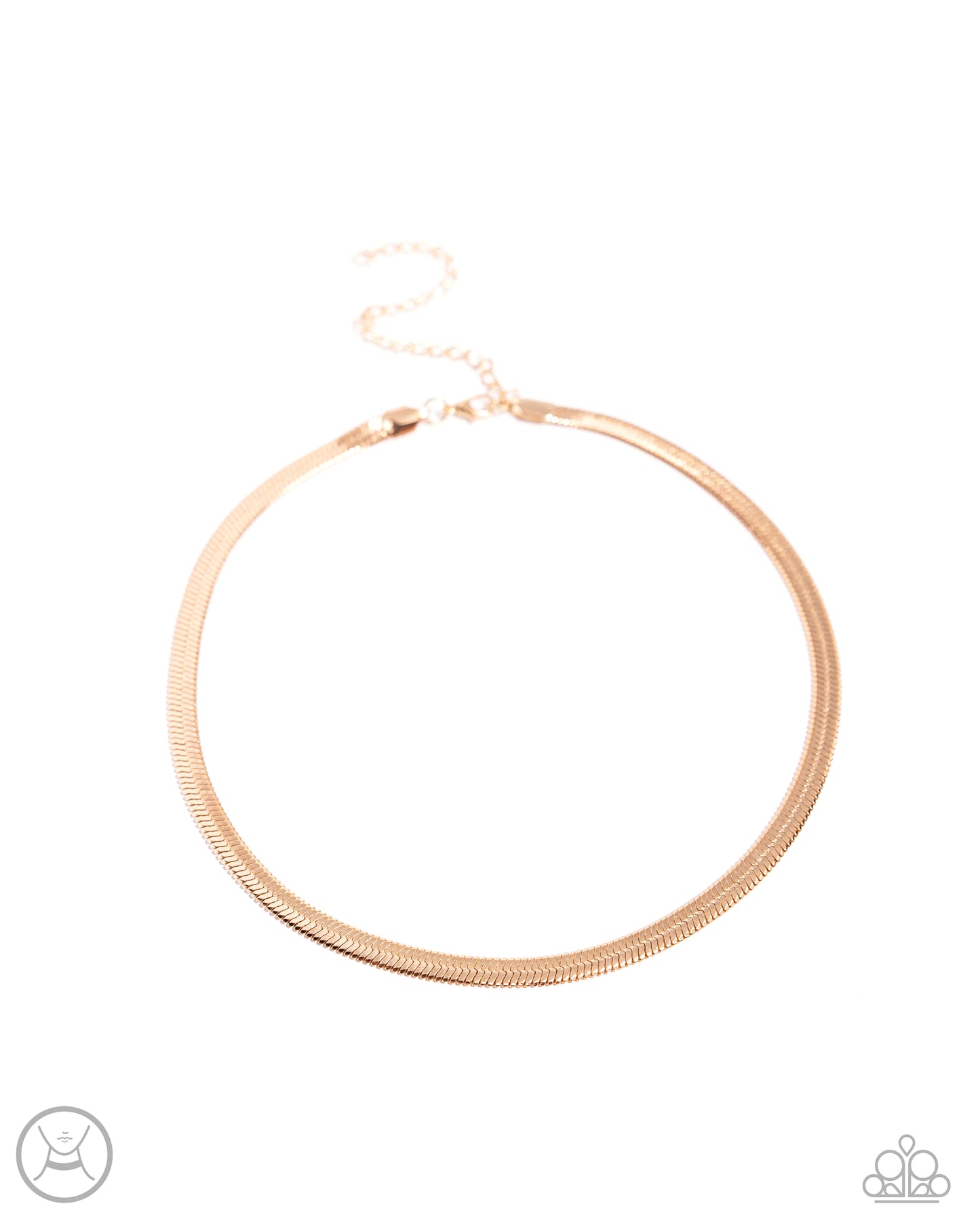 Musings Moment - Gold Choker Necklace