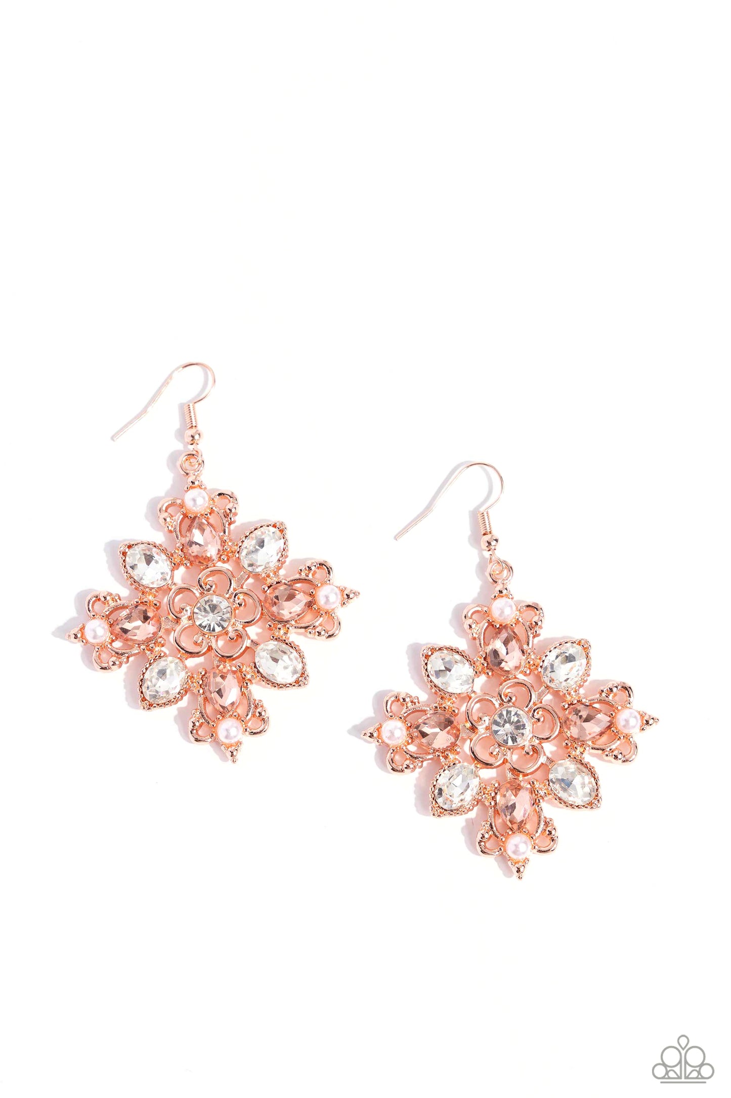 Fancy-Free Florals - Copper Earring