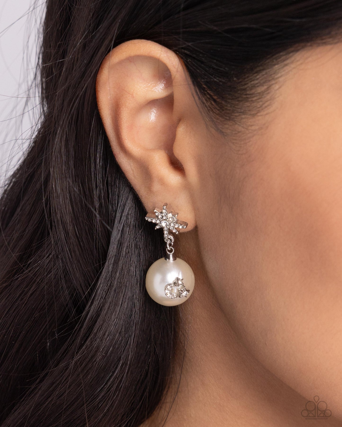 Cosmic Character - White Earring