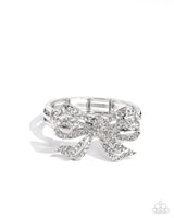 Its All A-BOW-t Me - White Bracelet (LOP 05-24)