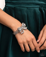Its All A-BOW-t Me - White Bracelet (LOP 05-24)