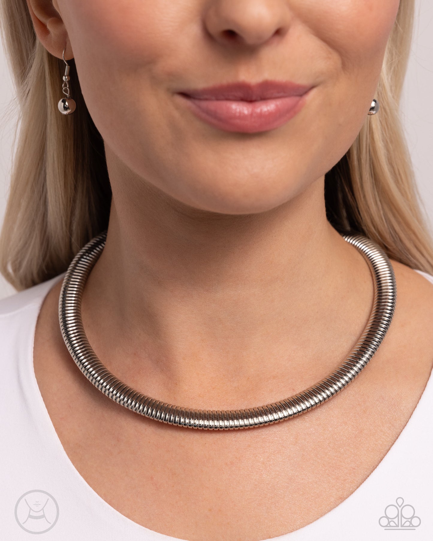 Choker Of The Century - Silver Choker Necklace