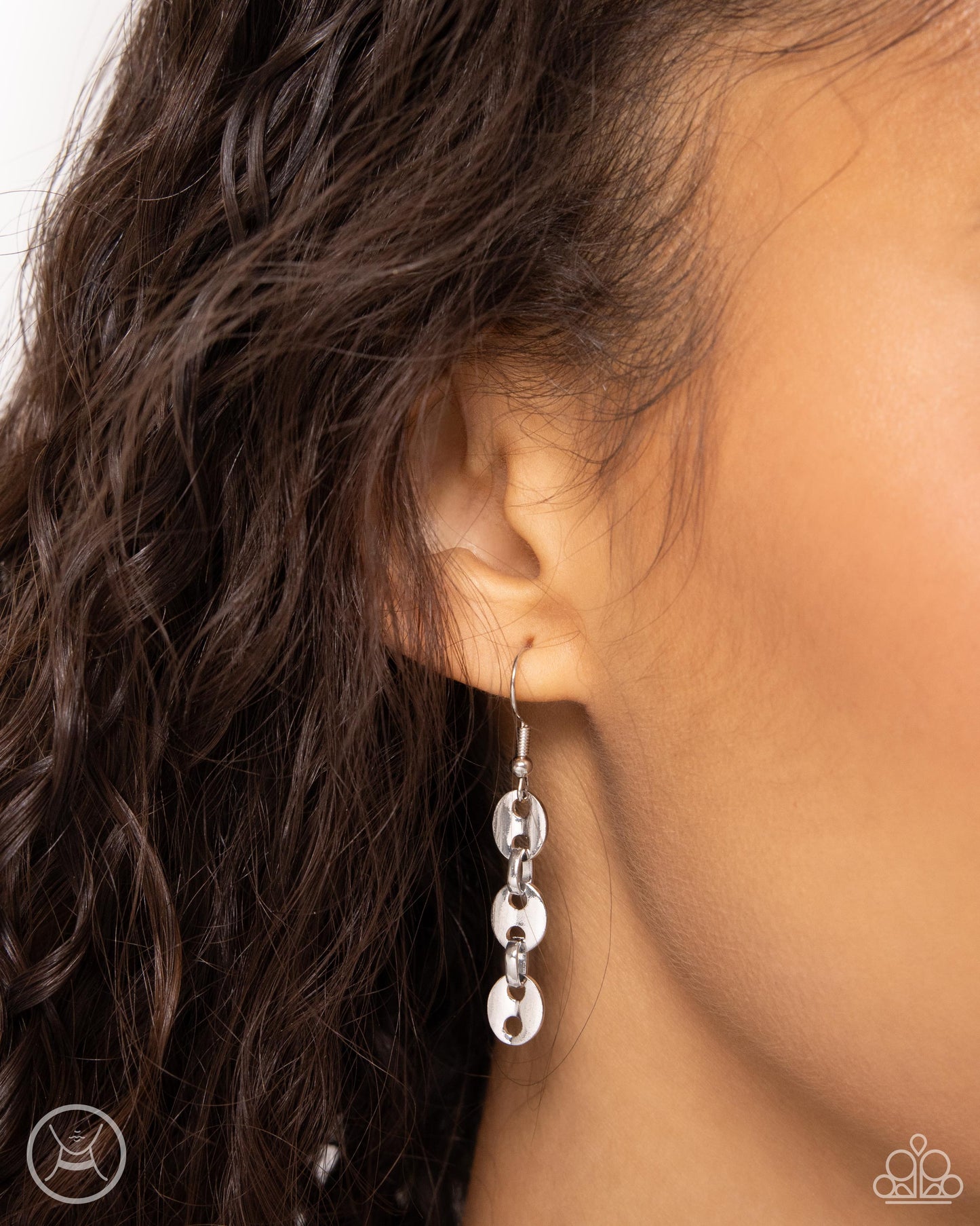 Abstract Advocate - Silver Necklace & Bracelet Set