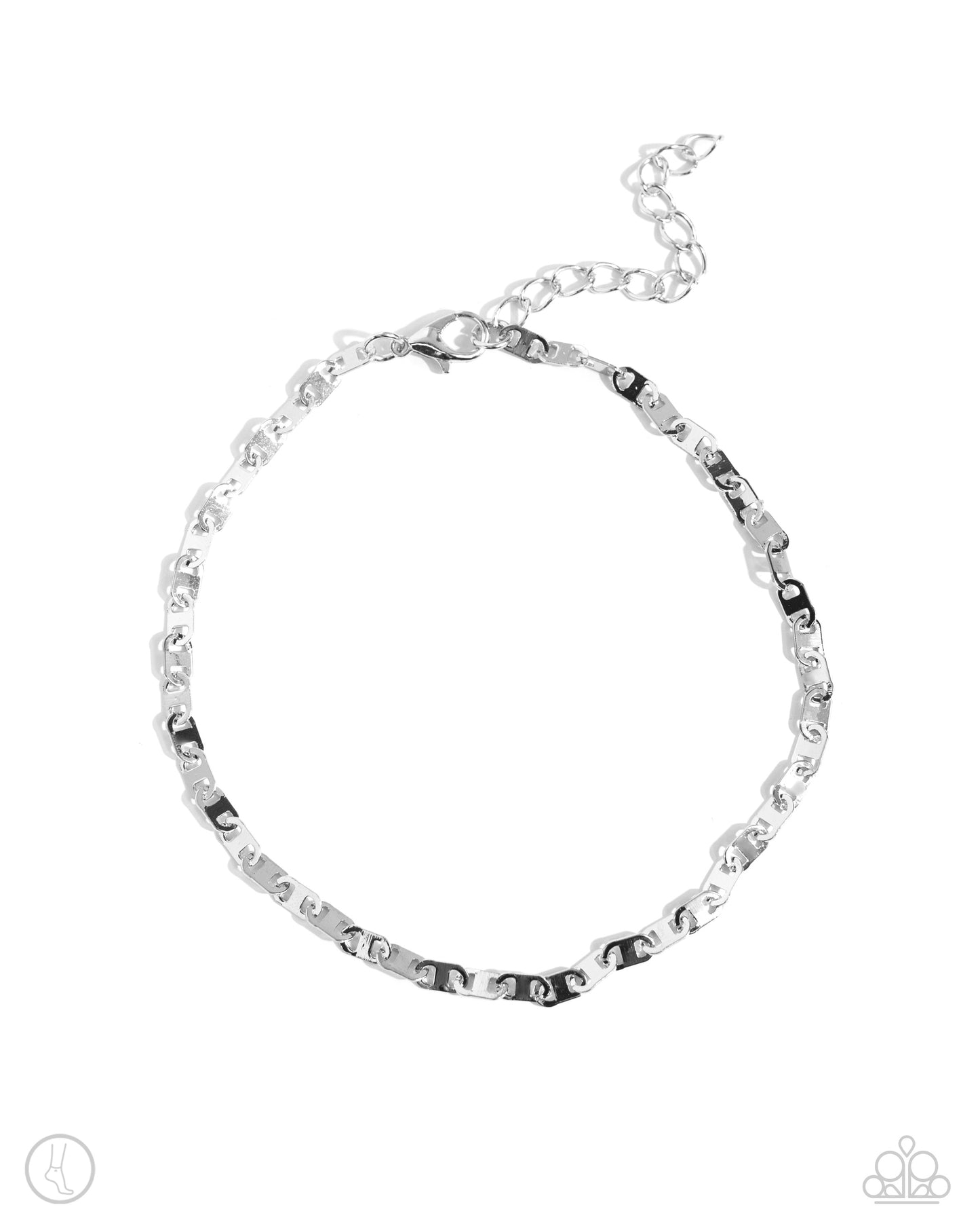 Linked Legacy - Silver Anklet