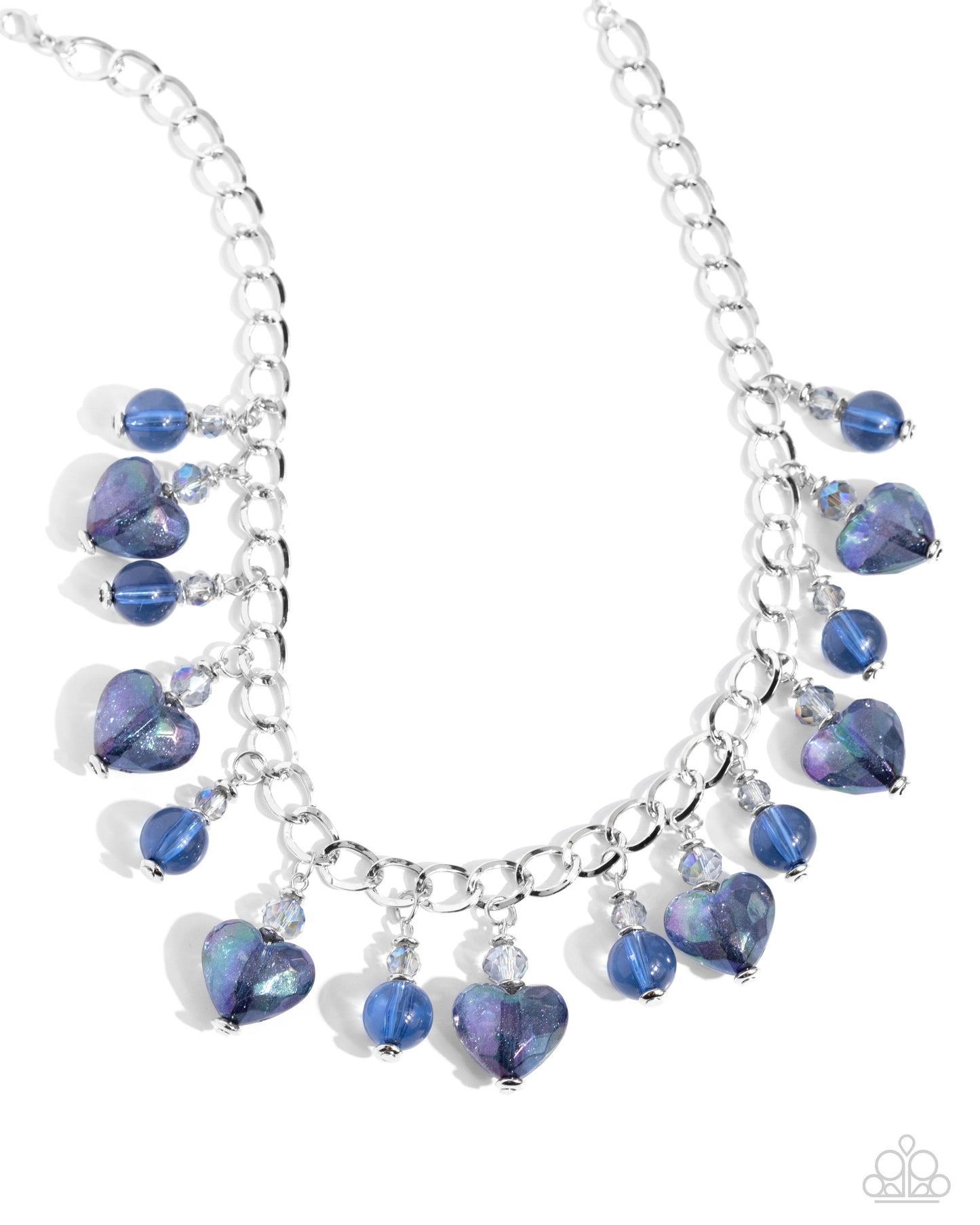 The Best HEART - Blue Necklace