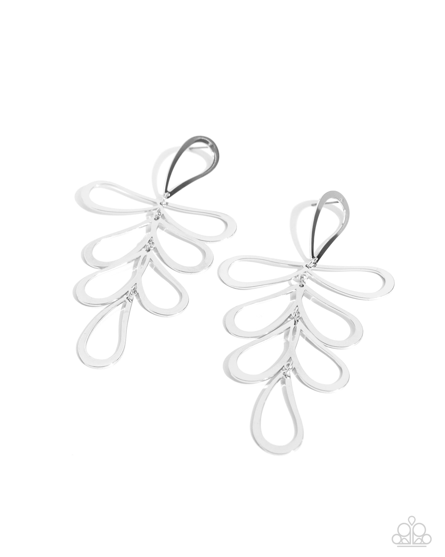 Compound Class - Silver Earring