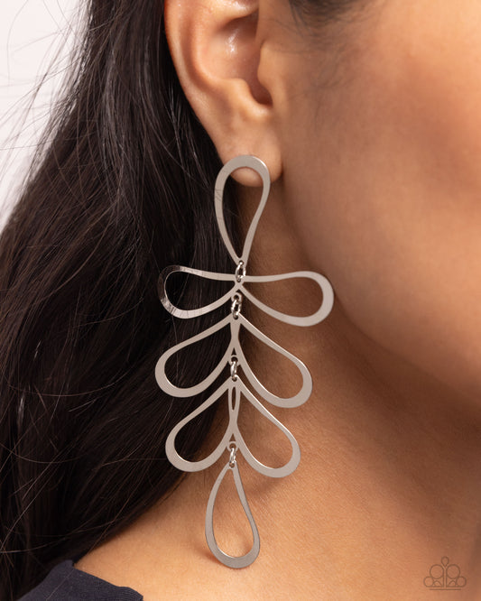 Compound Class - Silver Earring