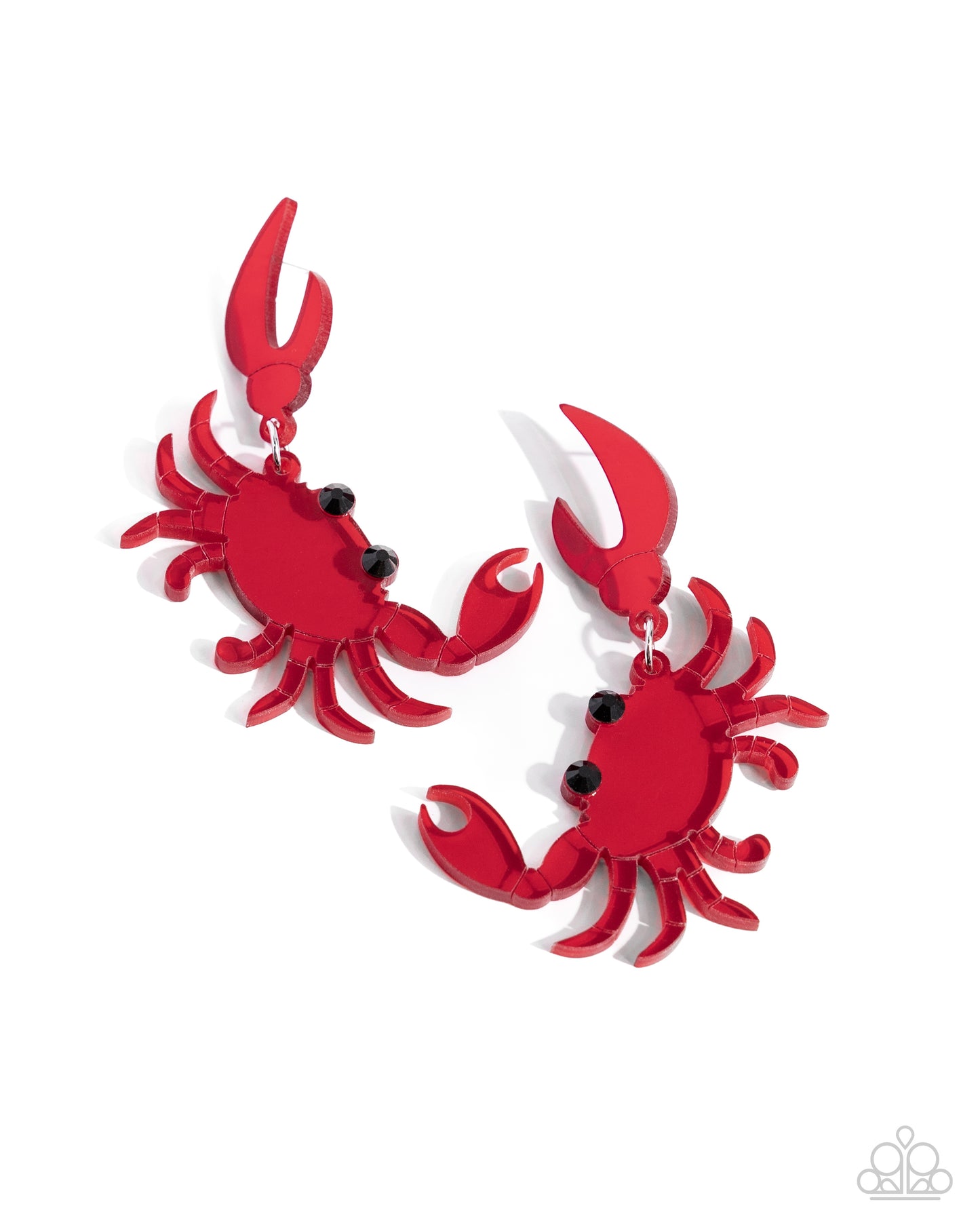 Crab Couture - Red Earring