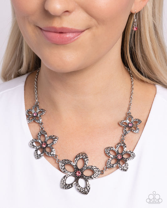 Faithful Florals - Pink. Necklace
