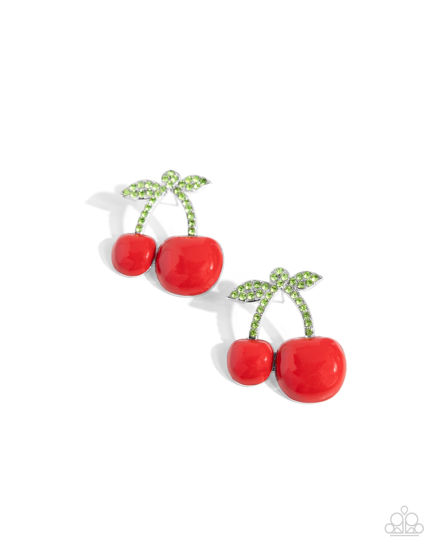 Charming Cherries - Red Earring