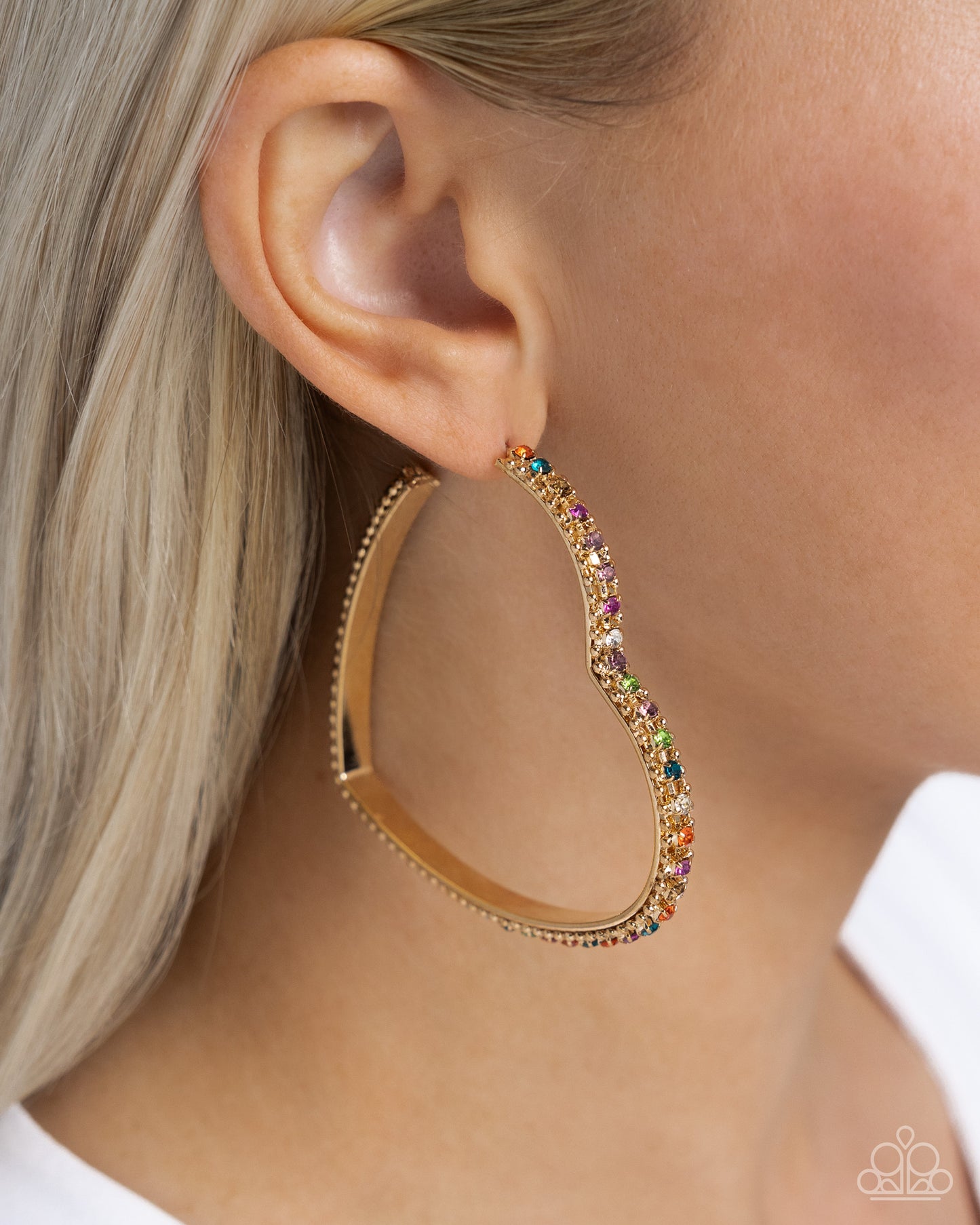 Halftime Hearts - Multi Hoop Earring