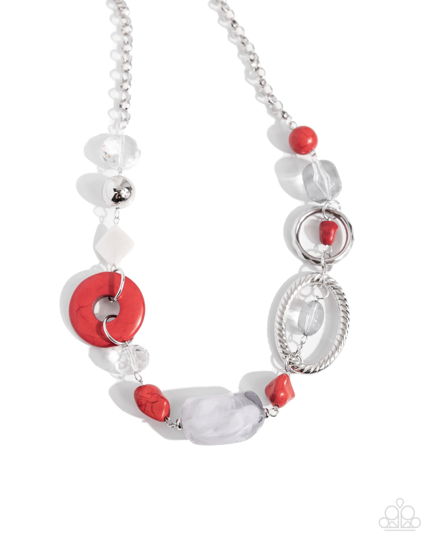 Santa Fe Service - Red Necklace