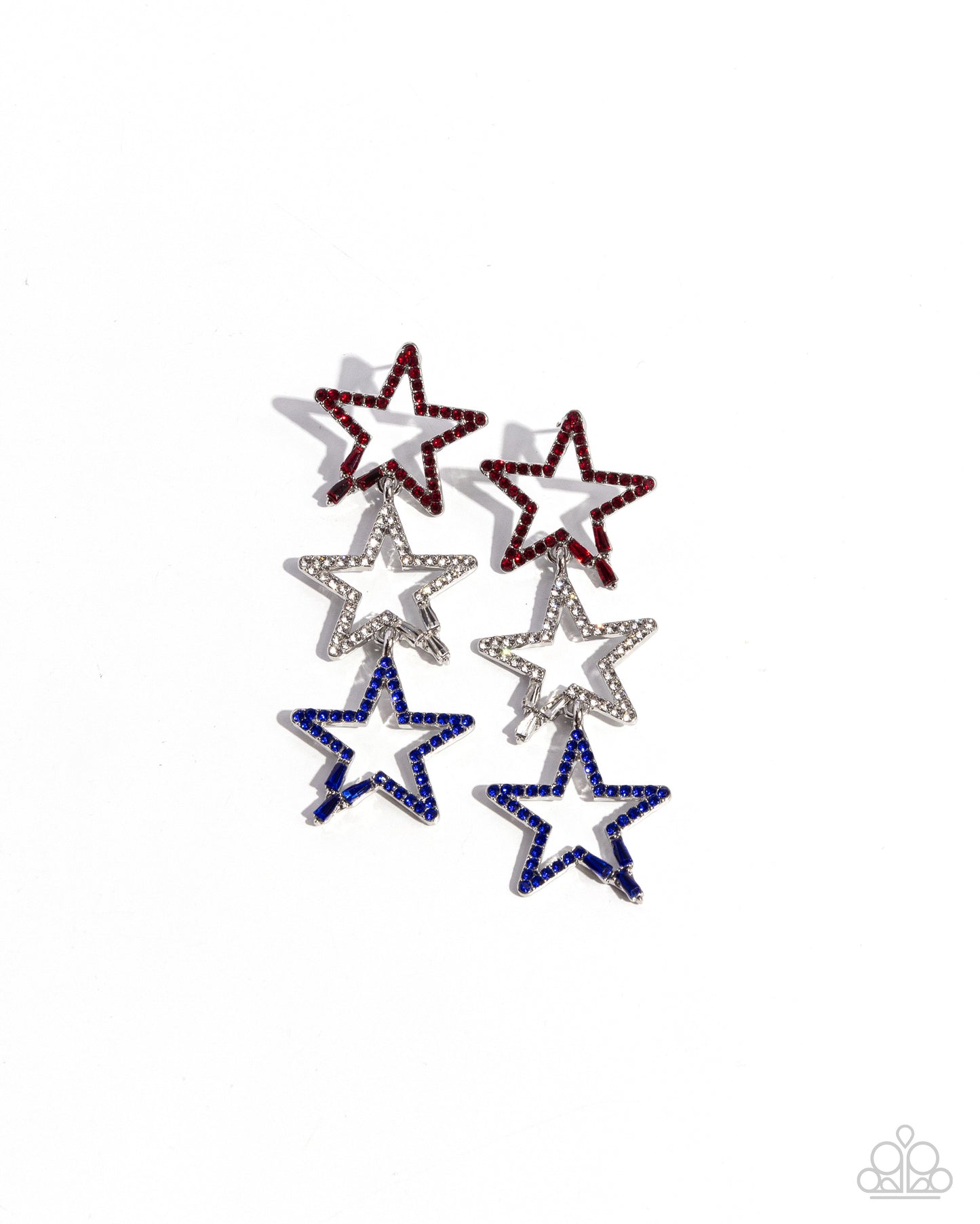 Patriotic Pageantry - Multi Earring