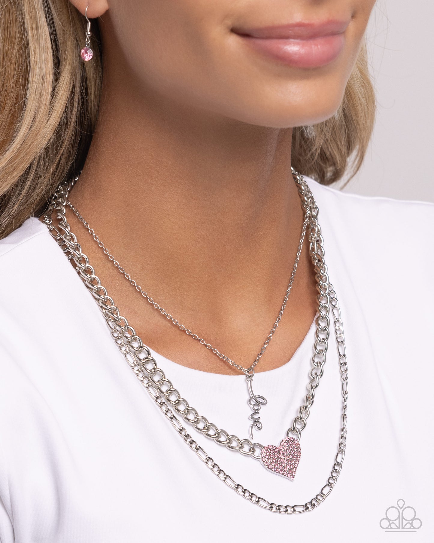 Luxurious Love - Pink Necklace